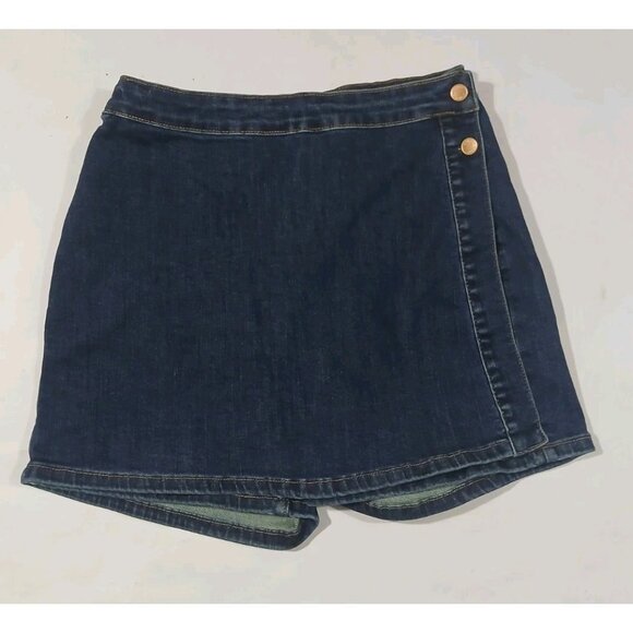 Judy Blue High Waist Mini Wrap Skort Skirt Siz - Picture 1 of 10